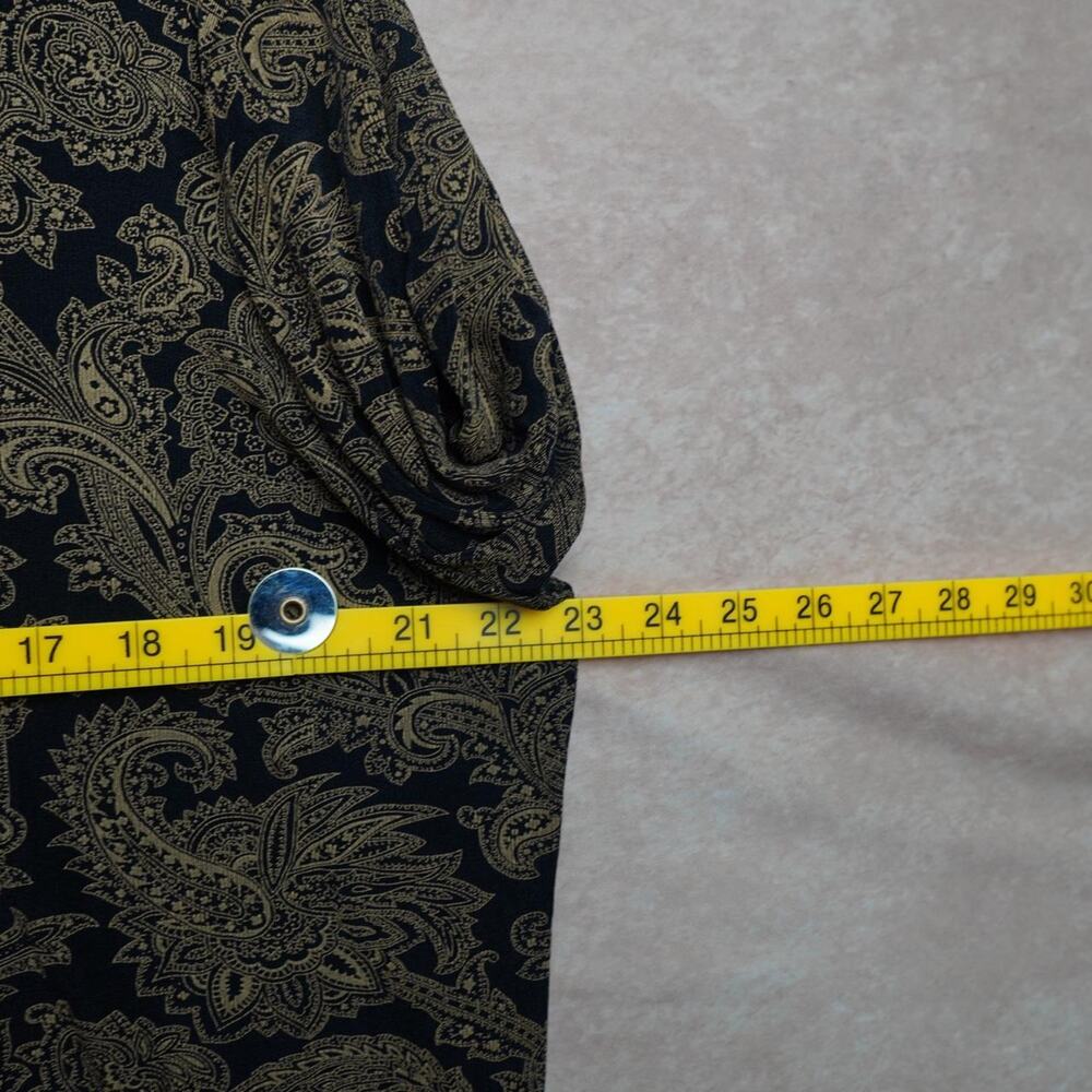 Susan Lawrence Paisley Swing Top XL - Picture 5 of 5